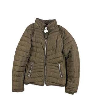 Snobbish Collection Women's Olive Green Quilted Puffer Jacket Size M